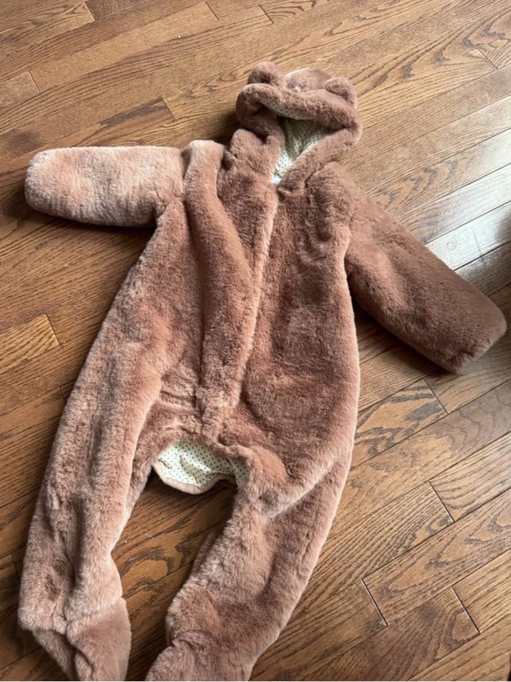 Zara baby bear suit